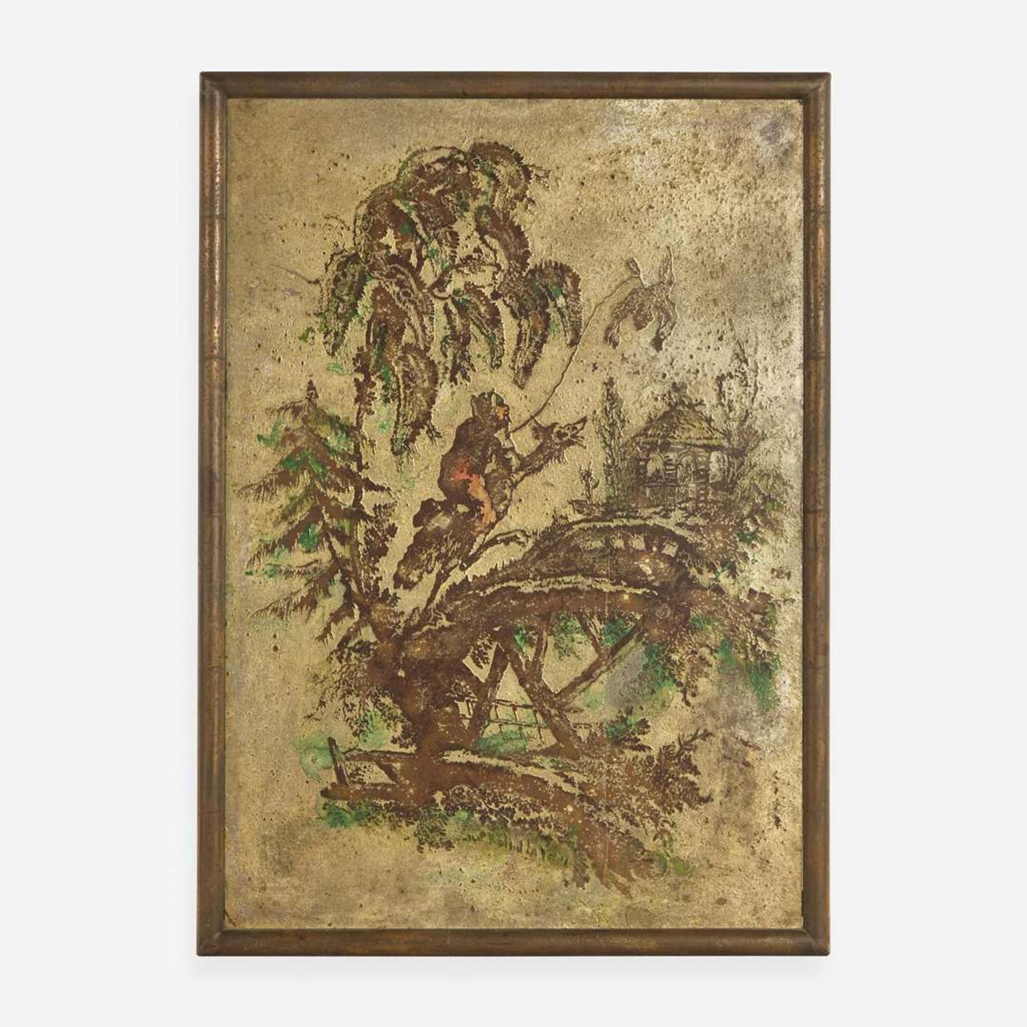 Philip and Kelvin LaVerne (American, 1907-1987 and b. 1937) Wall Plaque, USA, circa 1970s