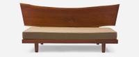 George Nakashima Day Bed with Plank Back, New Hope, Pennsylvania, 1969
