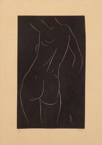 Eric Gill, (British, 1882–1940), A group of three works including Hair Combing (Portrait of Petra Gill), 1922, Sculpture #2,1930 and Fe