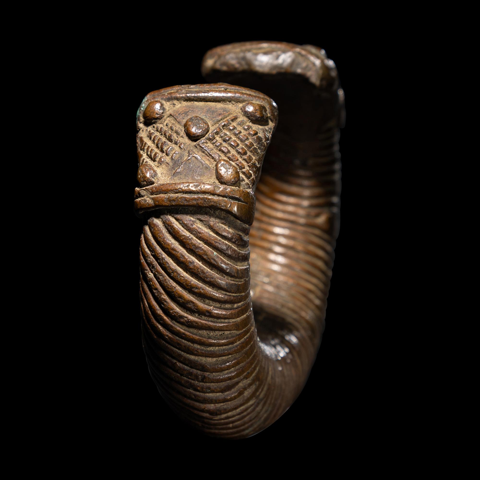 A Dogon Bronze Currency Band