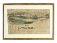 [WAR OF 1812]. A group of 2 Battle of Tippecanoe lithographs.
