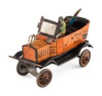 Two Marx Tin Lithograph Toy Cars