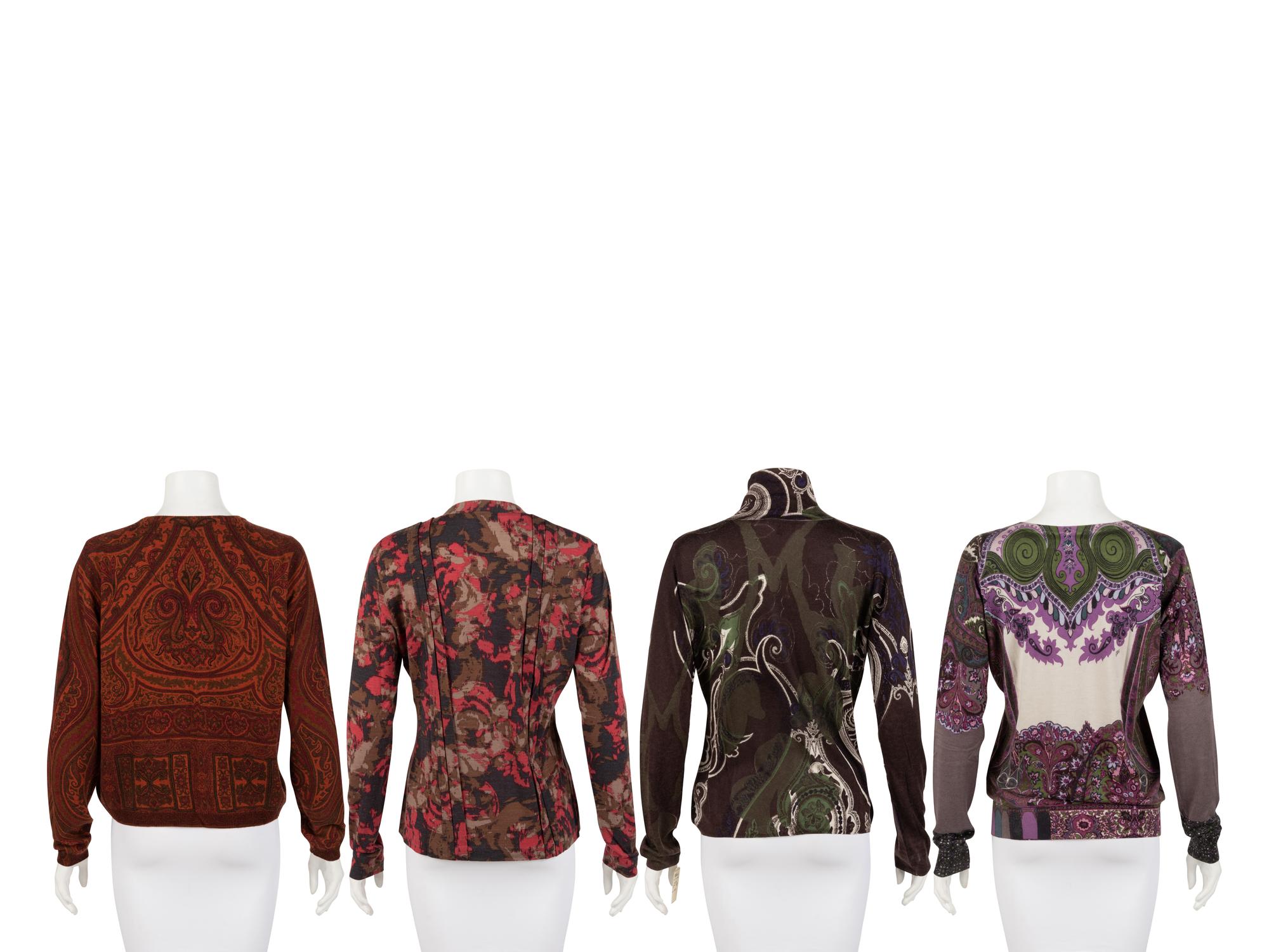 Four Etro Knit Tops, 2000s