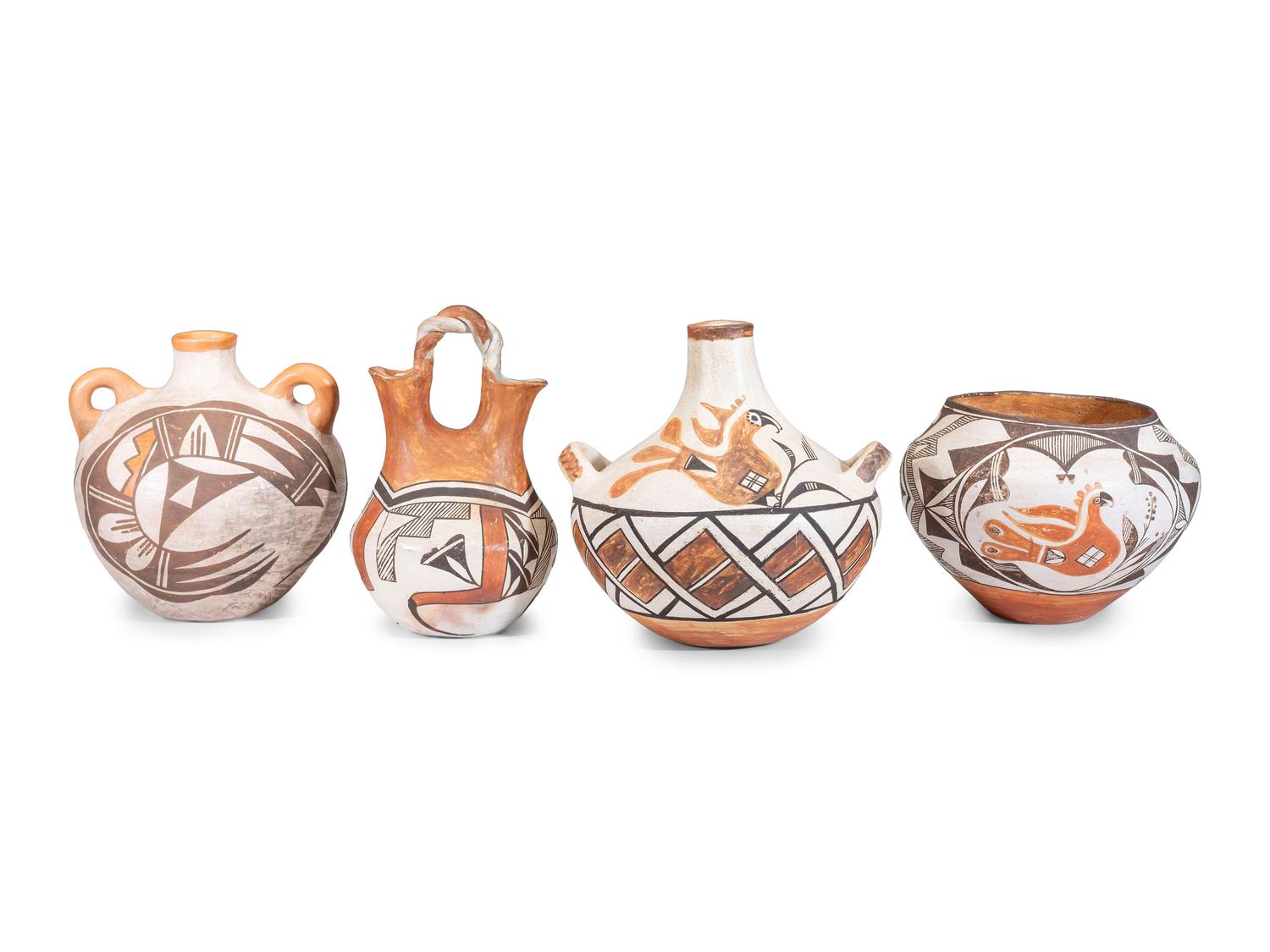 Collection of Acoma Pottery