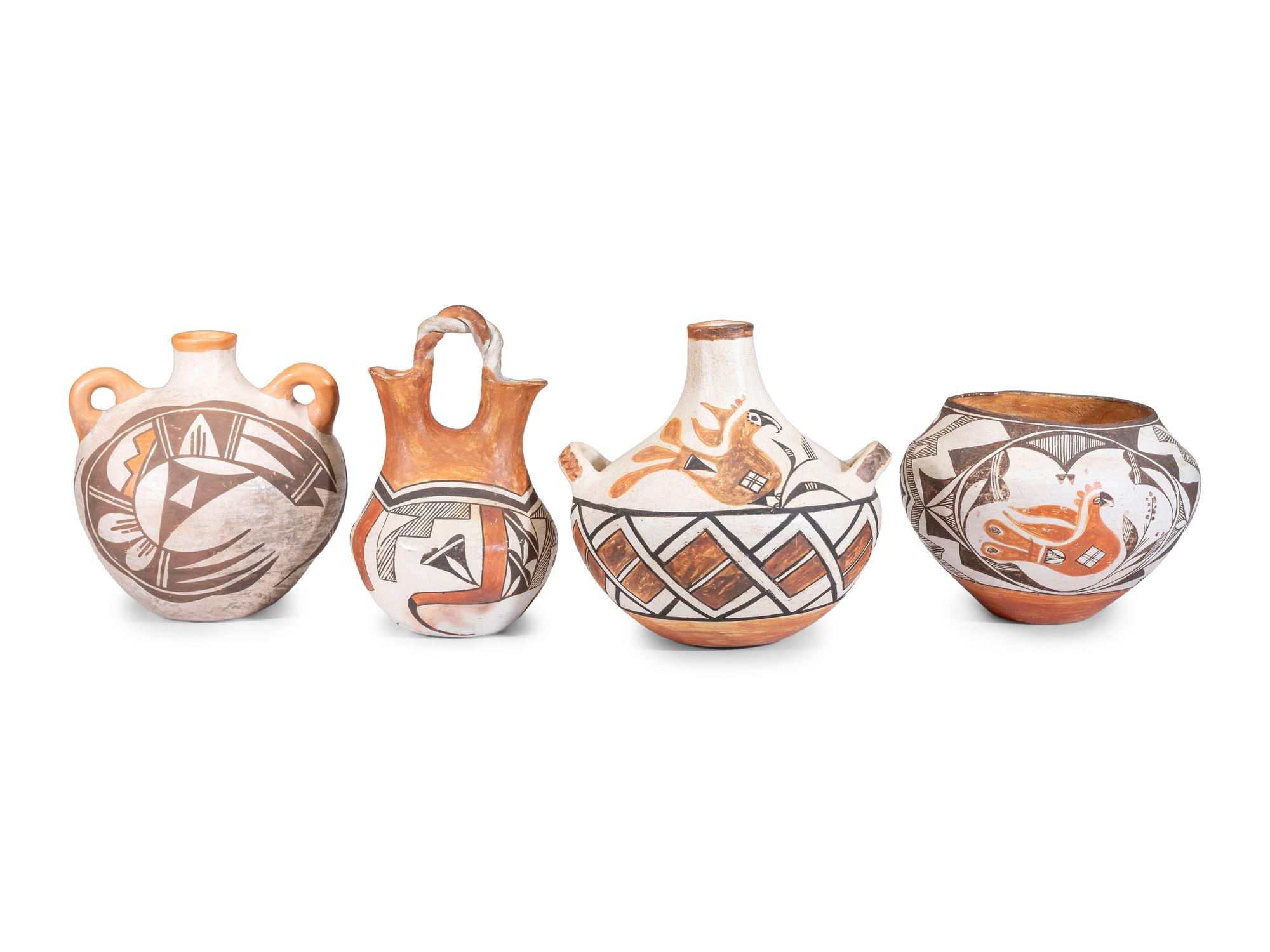 Collection of Acoma Pottery