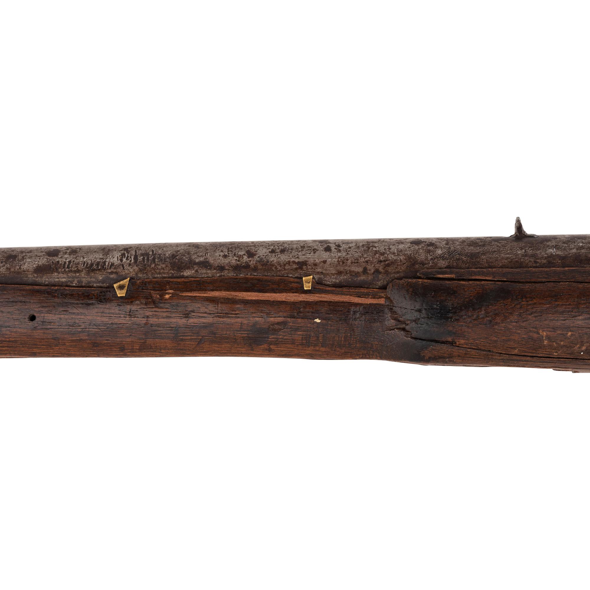 Native Decorated Shortened Composite Springfield Rifle Musket