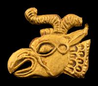 An Achaemenid Gold Griffin Applique