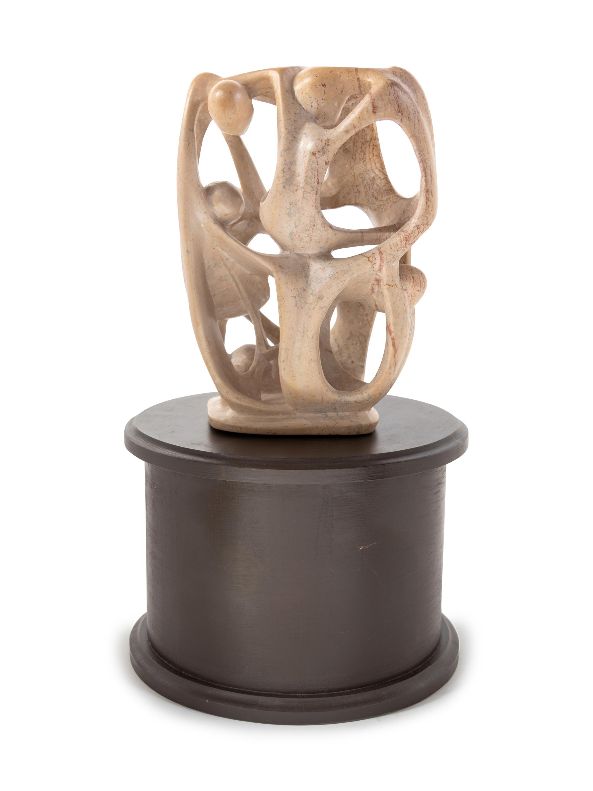 A Carved Stone Sculpture