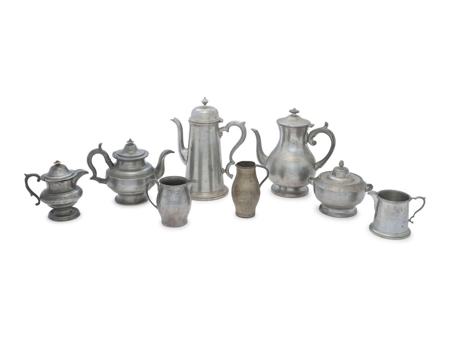 A Collection of Pewter Table Articles