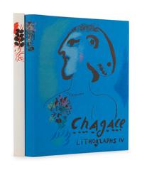[ARTIST'S BOOKS]. CHAGALL, Marc (1887-1985). Chagall Lithographe . Vol. III: [Paris]: André Sauret, 1969; another copy; Vol. IV: New York: Crown Publishers, Inc., 1974.