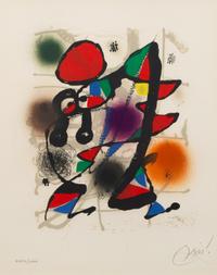 Joan Miró, (Spanish, 1893–1983), Joan Miró Lithographs III, 1977