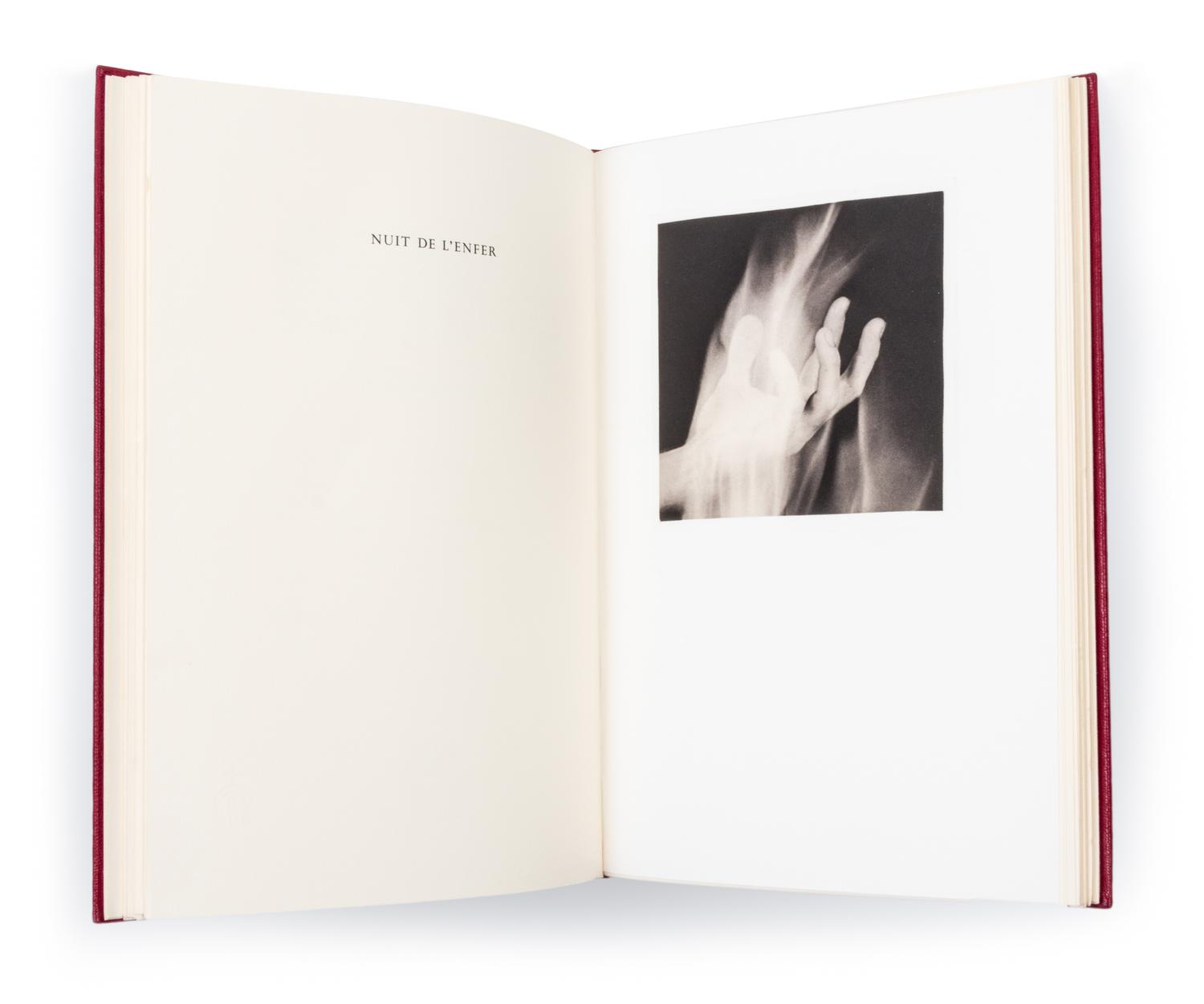 (LEC; MAPPLETHORPE, ROBERT) RIMBAUD, ARTHUR. A Season in Hell. New York, [1986]. Signed by author and artist.