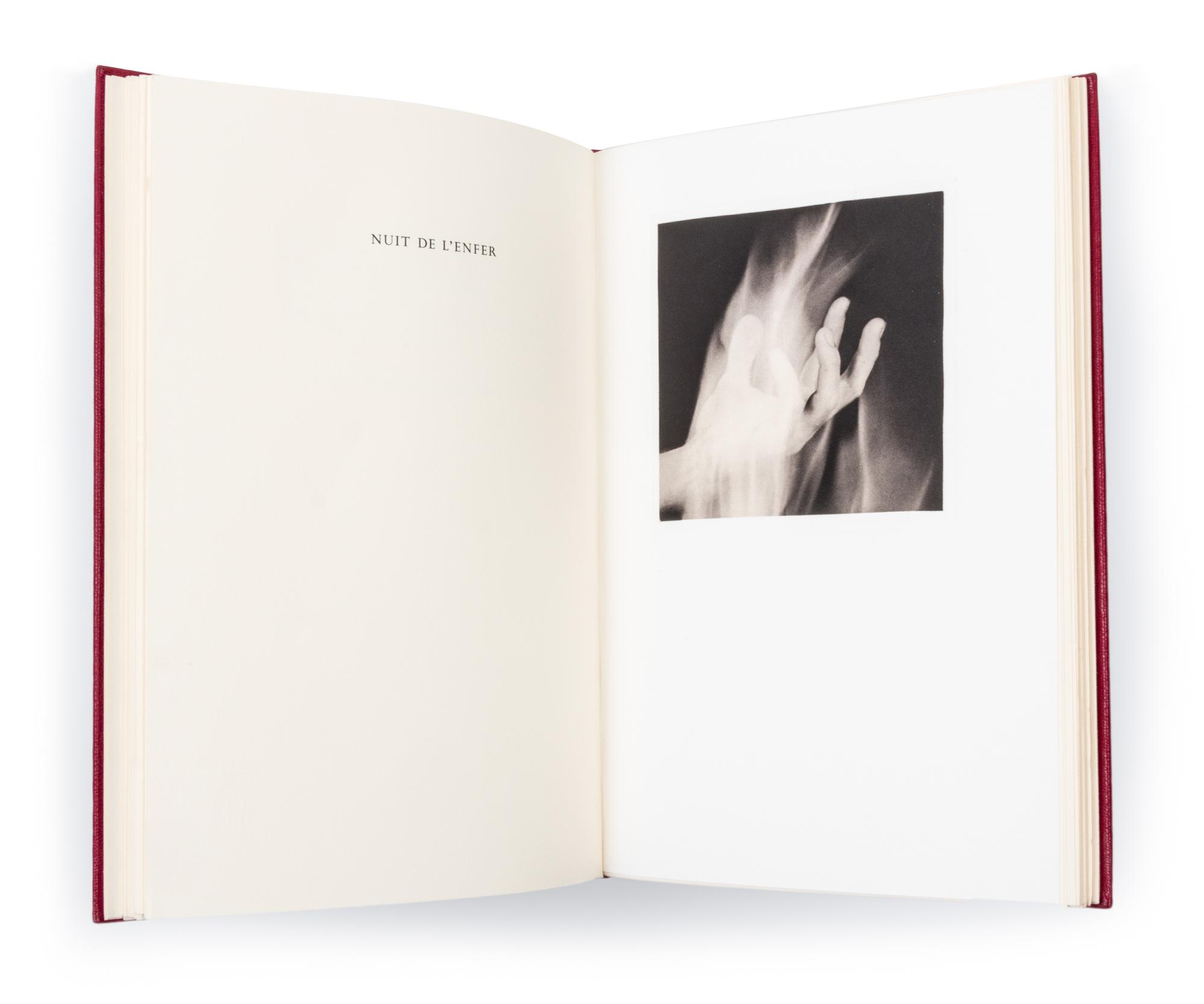 (LEC; MAPPLETHORPE, ROBERT) RIMBAUD, ARTHUR. A Season in Hell. New York, [1986]. Signed by author and artist.