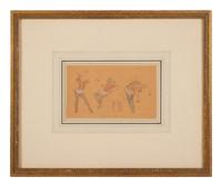 Three Figure Studies of a Clown