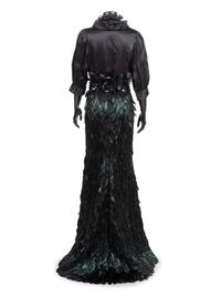 Naeem Khan Black Feather Ensemble, 1990-2000s
