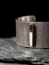 Matching Silver Cuff Bracelet and Ring