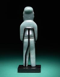 An Olmec Jade Standing Figure