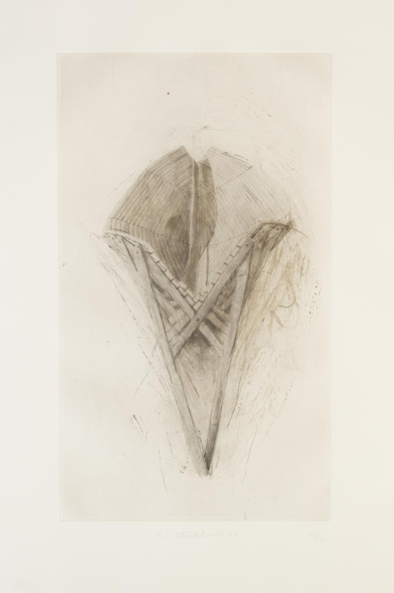Robert Stackhouse, (American, b. 1942), Sources and Structures, 1988-1989 (portfolio of 6)