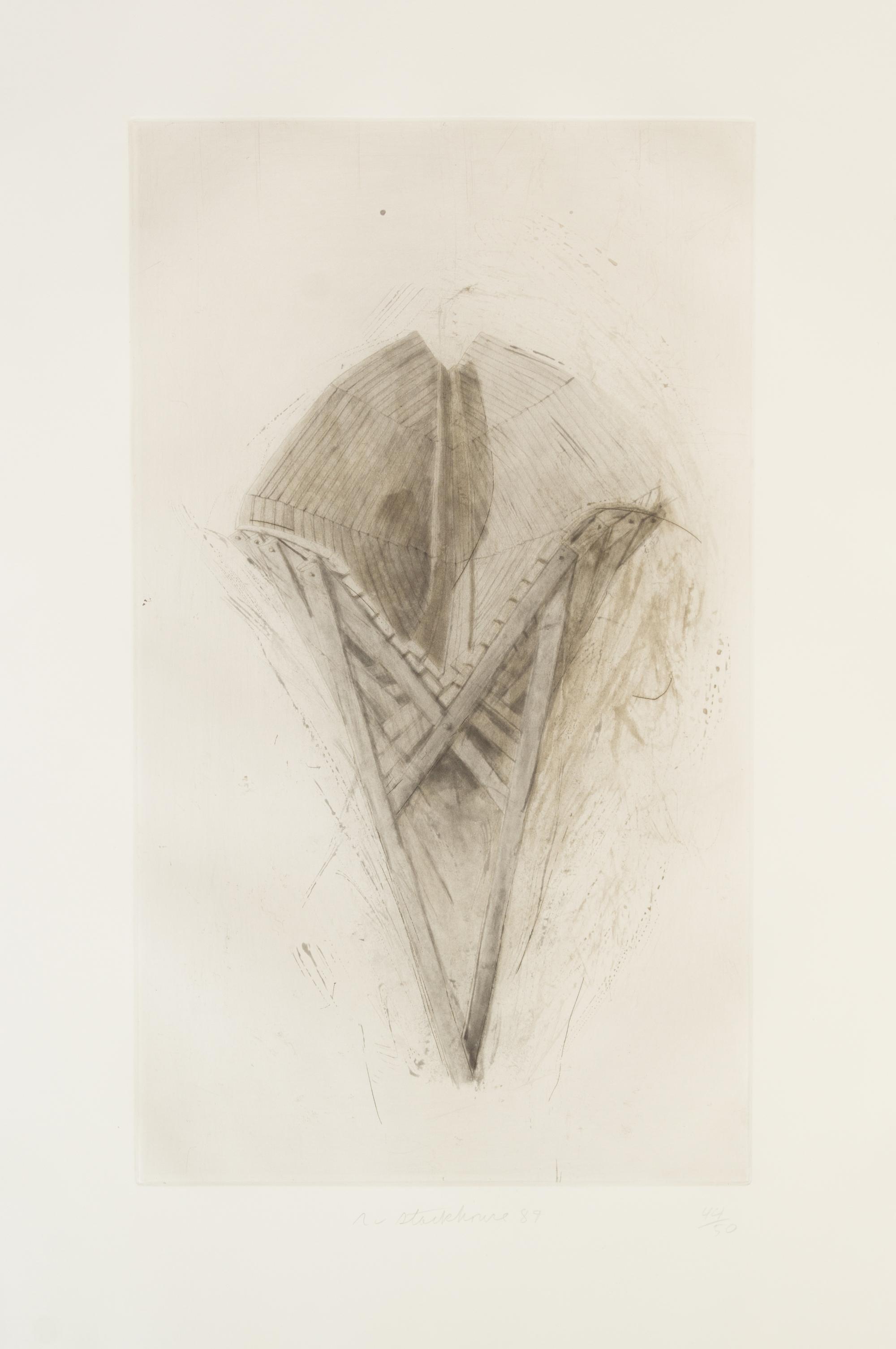 Robert Stackhouse, (American, b. 1942), Sources and Structures, 1988-1989 (portfolio of 6)