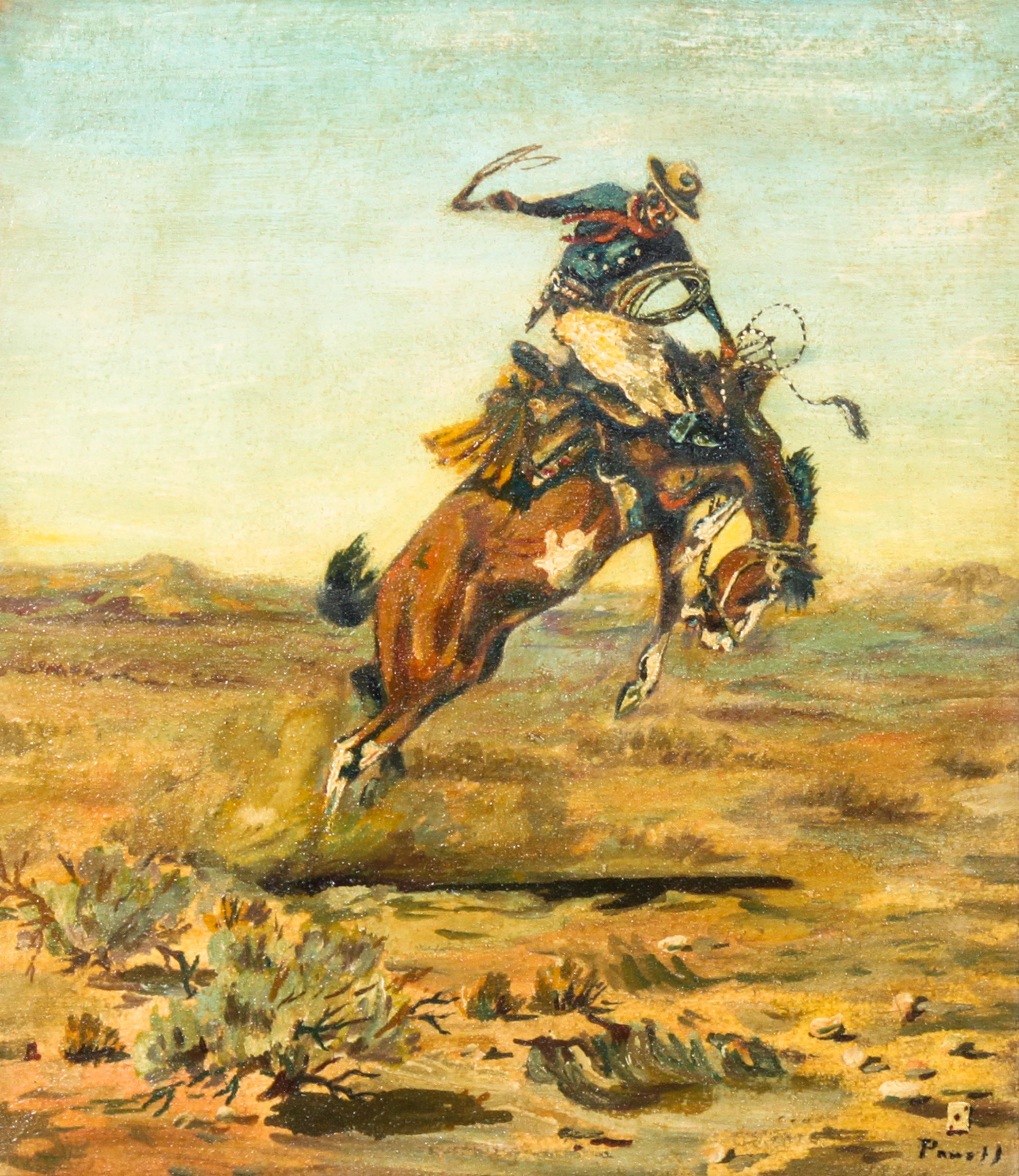Ace Powell, (American, 1912-1978), Bucking Horse