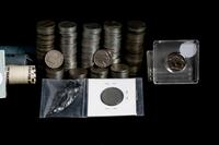 A Large Collection of 5c Coins