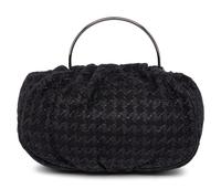 CHANEL, BLACK TWEED BAG