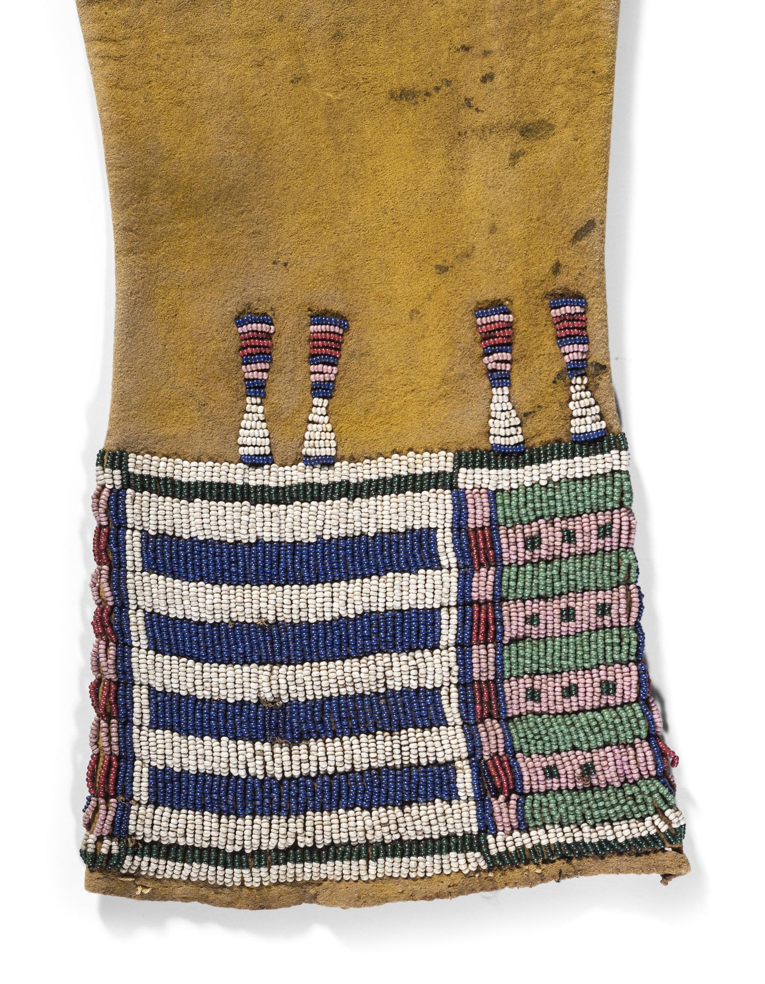 Cheyenne Beaded Hide Leggings