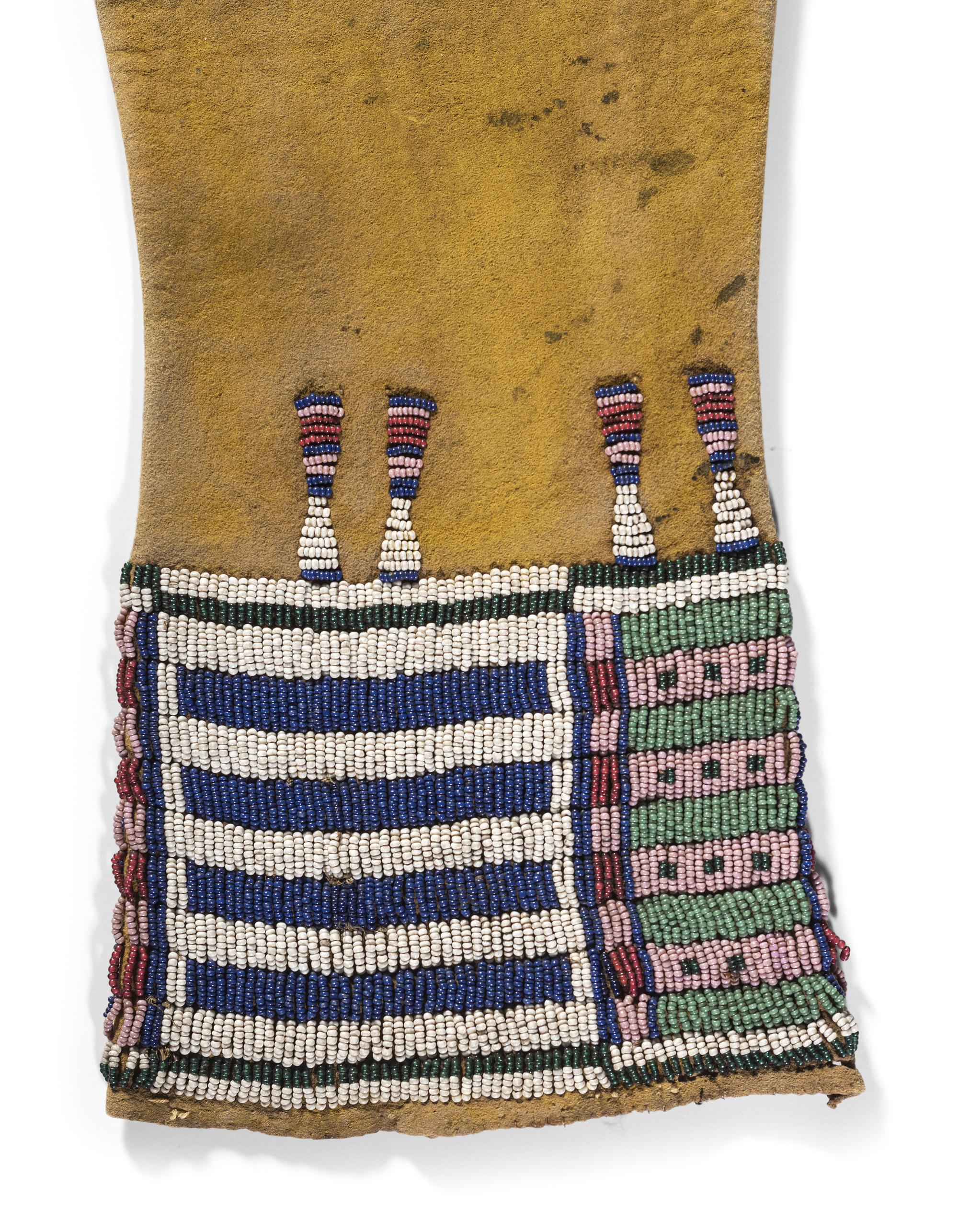 Cheyenne Beaded Hide Leggings