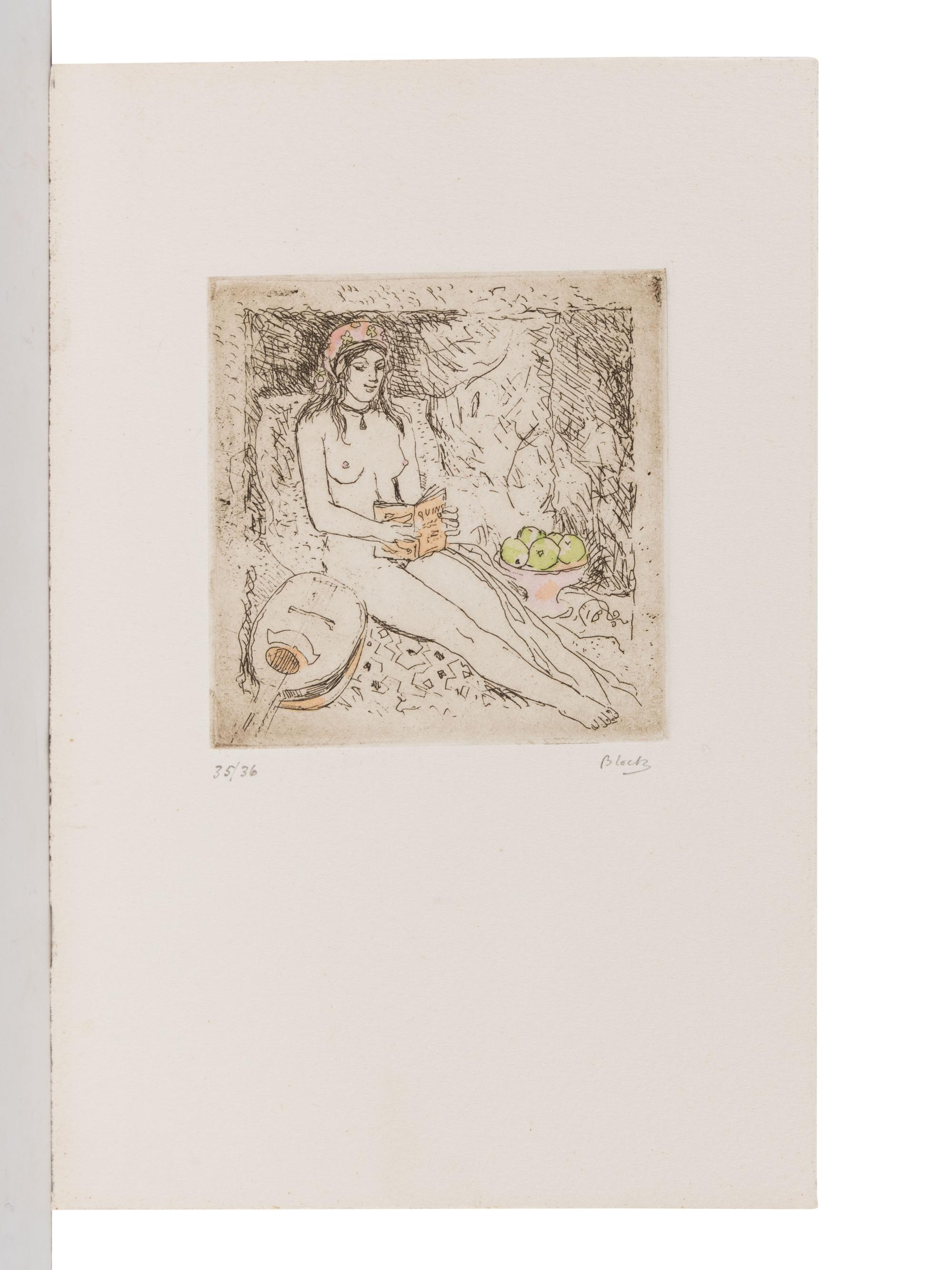 [RITCHIE, Ward (1905-1996) – SANTA SUSANA PRESS]. RITCHIE, Ward. A Bowl of Quince. Pasadena: Santa Susana Press, 1977.