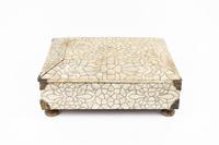 An Indian Mother-of-Pearl Veneered Casket