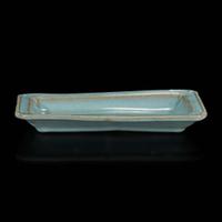 A Chinese Junyao rectangular dish 钧窑方盘 Jin dynasty or later ????