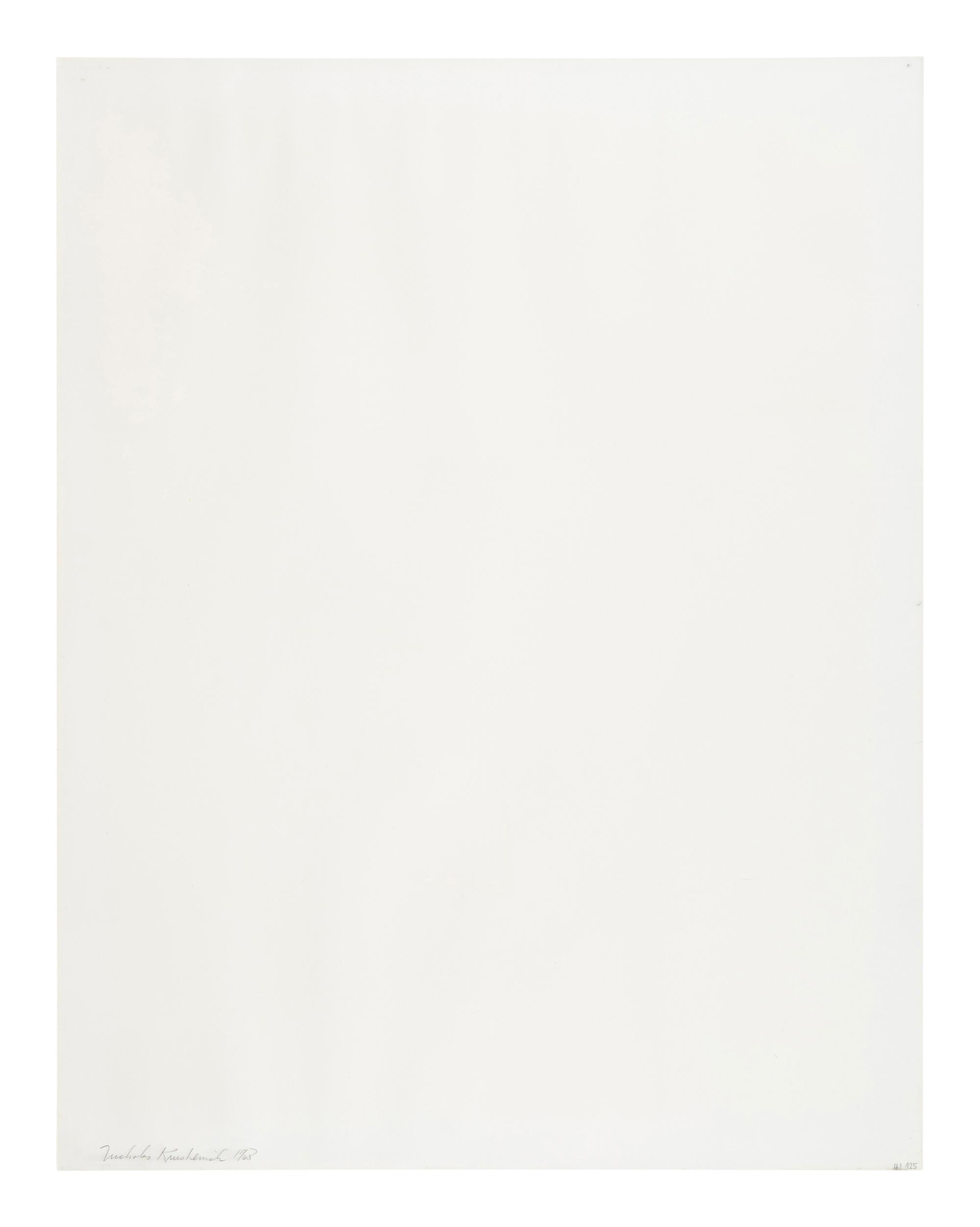 Untitled (No. 8) (from Iron Butterfly ), 1968