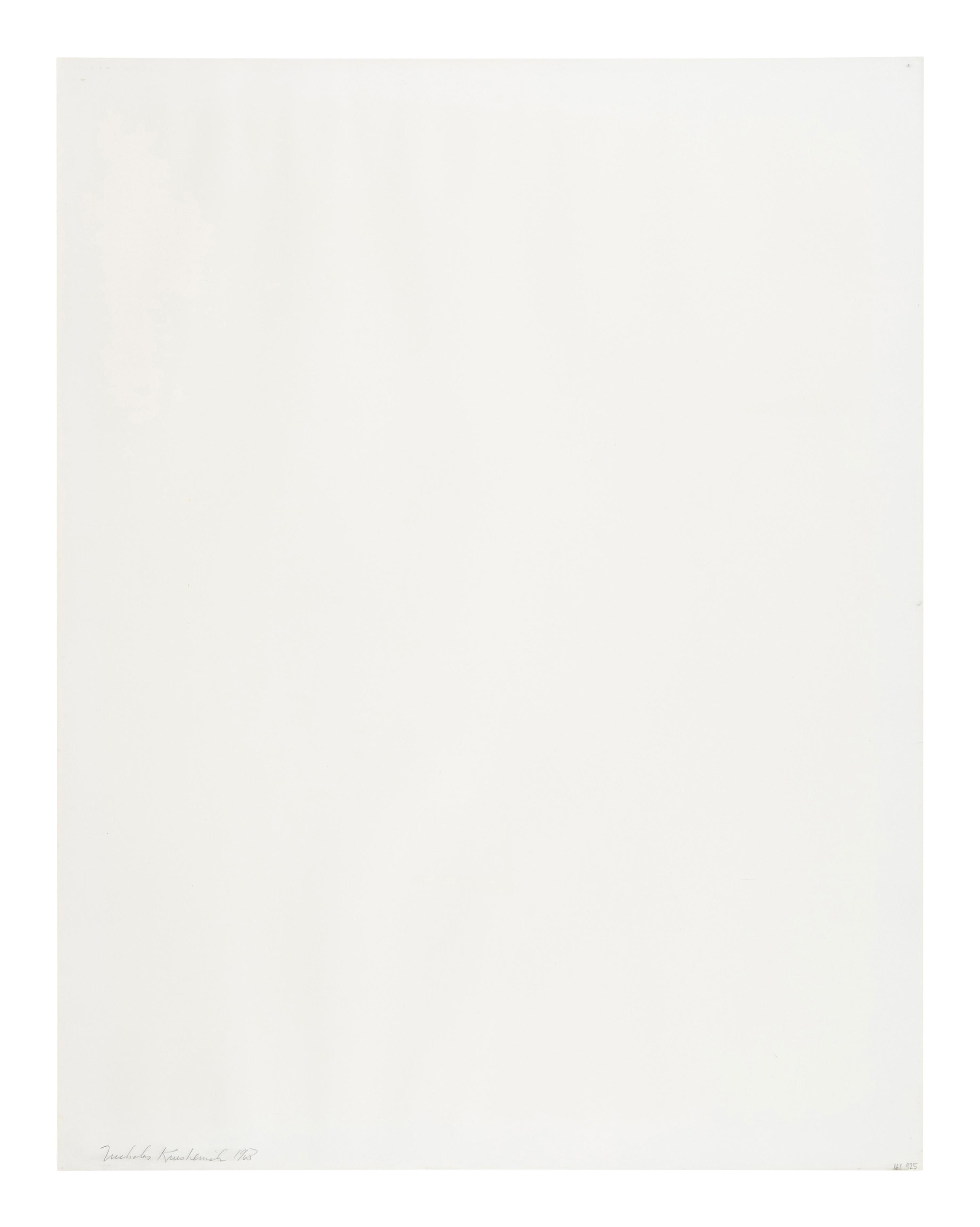 Untitled (No. 8) (from Iron Butterfly ), 1968