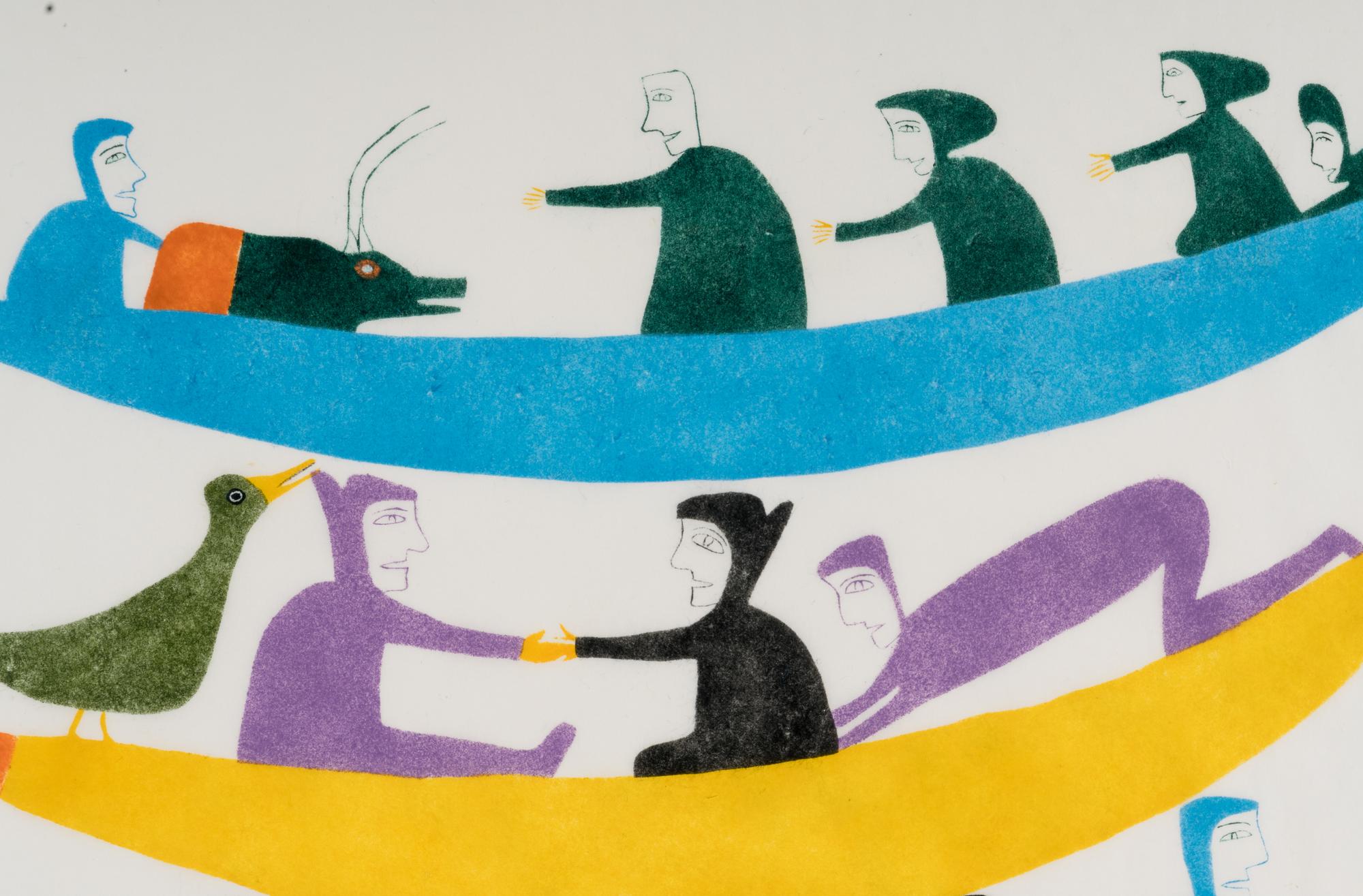 People in Kayaks