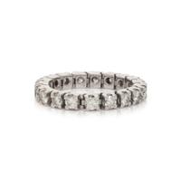 FLEXIBLE DIAMOND ETERNITY BAND RING