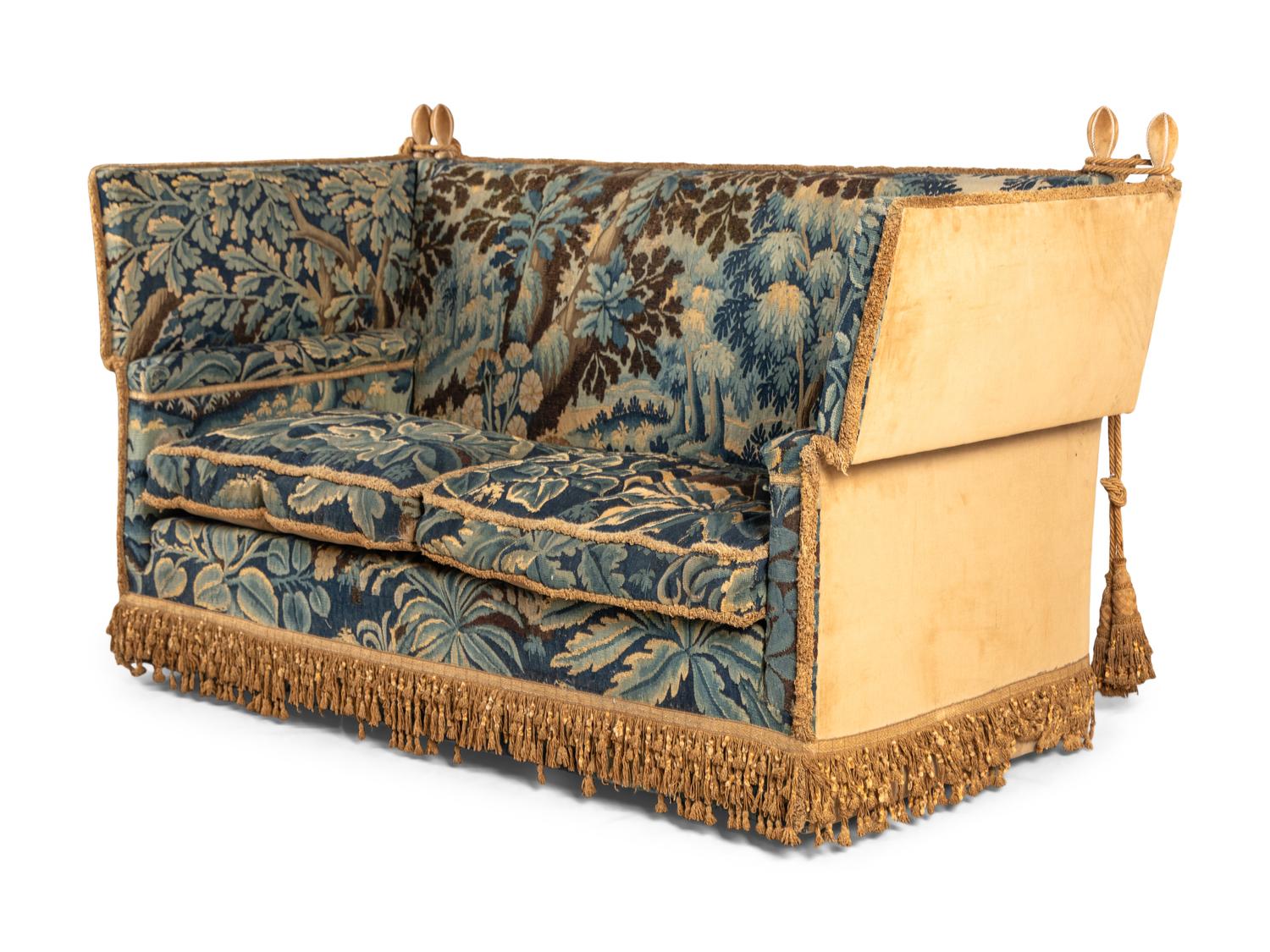 A Tapestry Upholstered Knole Sofa