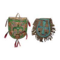 Northern Plains Beaded Hide Pouches