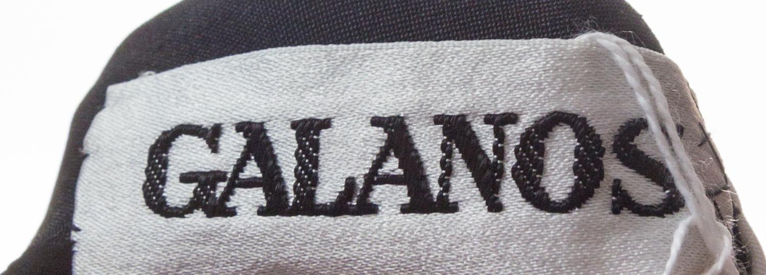 A Galanos Black Dress,