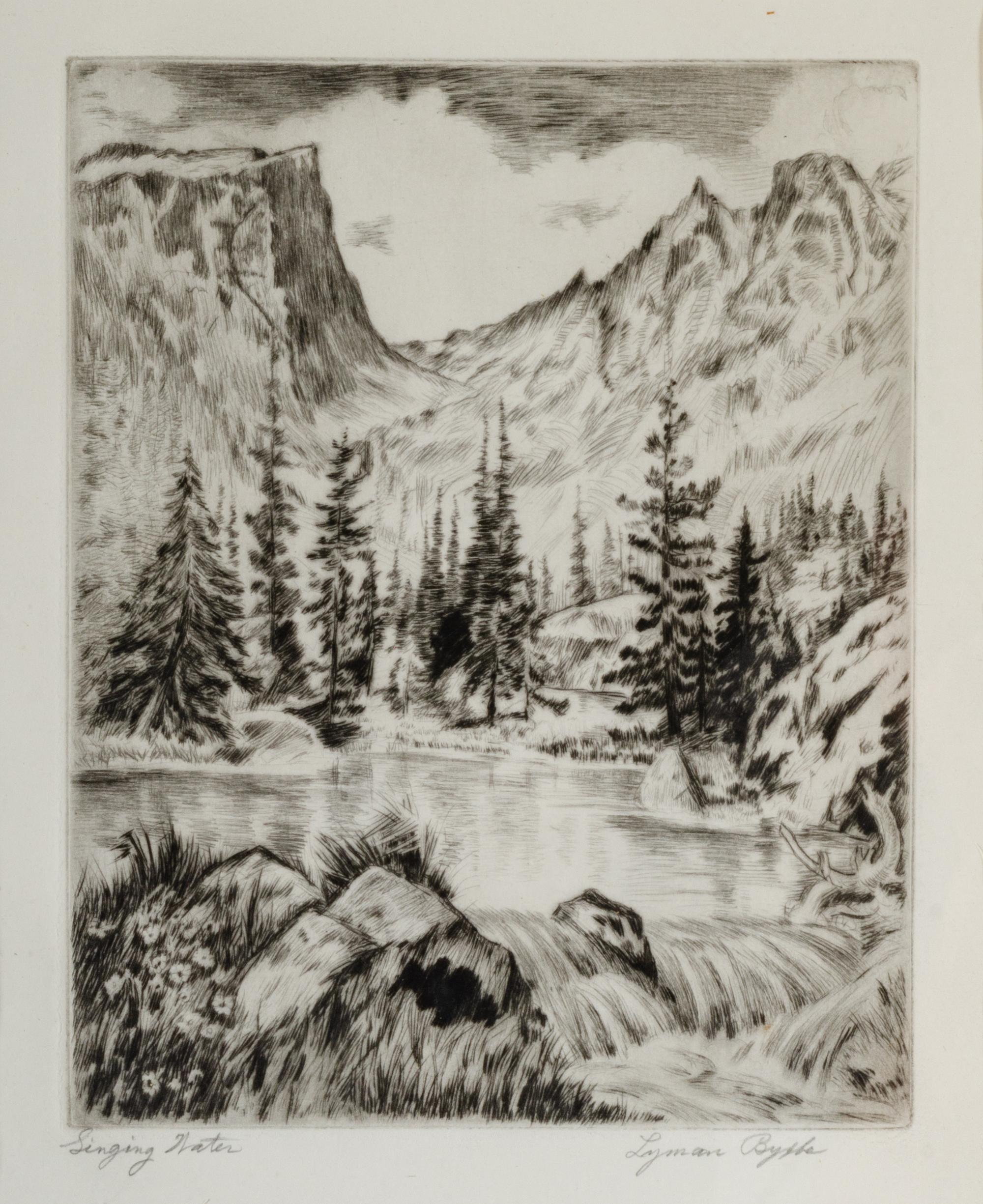 Lyman Byxbe 7 x 5 1/2 inches — (American, 1886-1980)