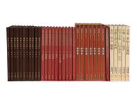 [JAPANESE ART] A group of multi-volumed works about Japanese Art, comprising: