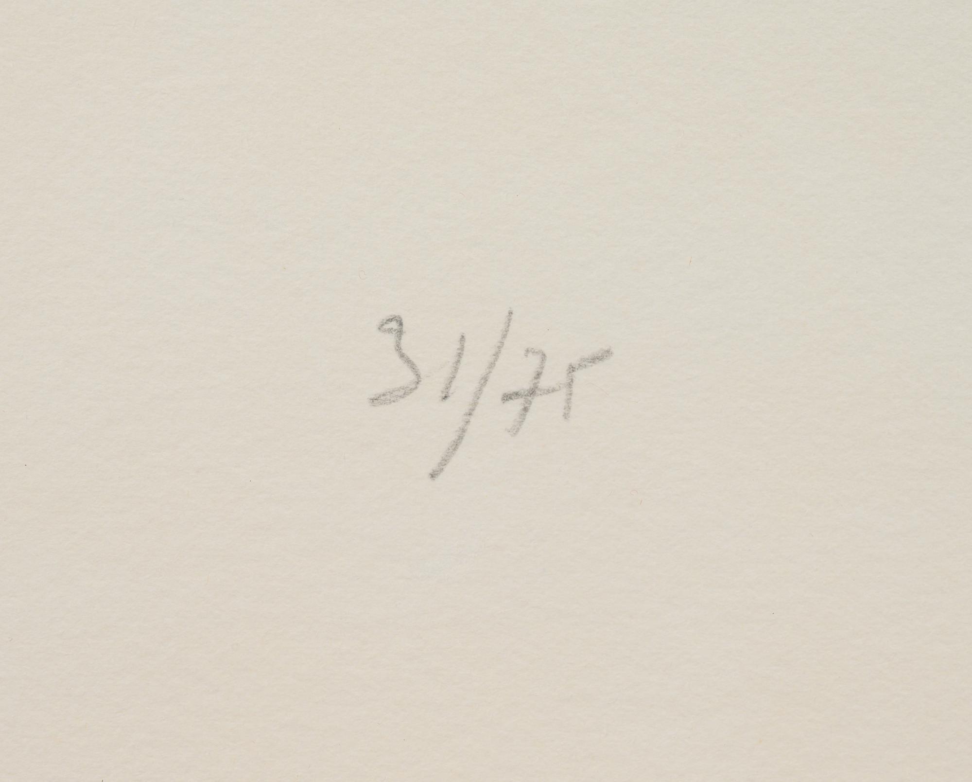 Yellow (Jaune), from Suite of Twenty-Seven Lithographs, 1964-1965