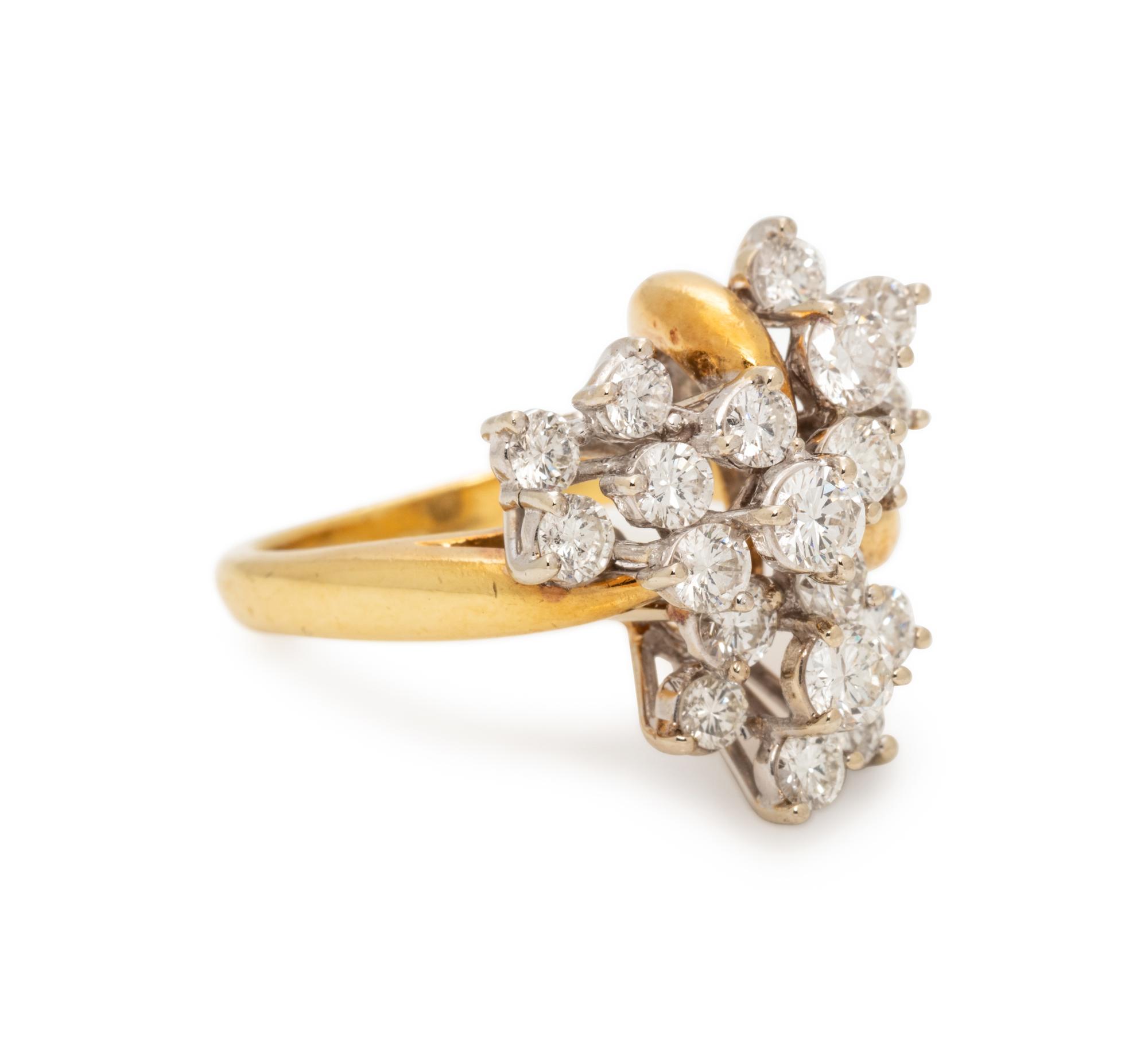 DIAMOND CLUSTER RING