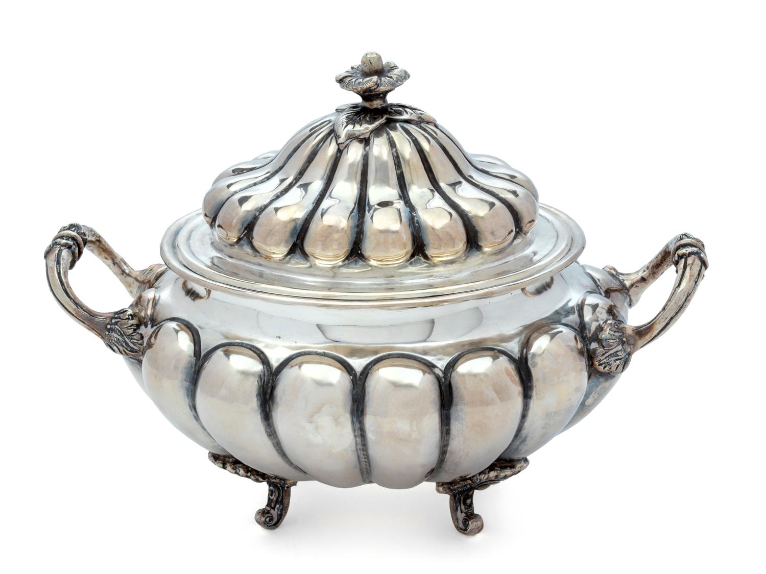 A Continental Silver Tureen — Unknown Maker, 20th Century