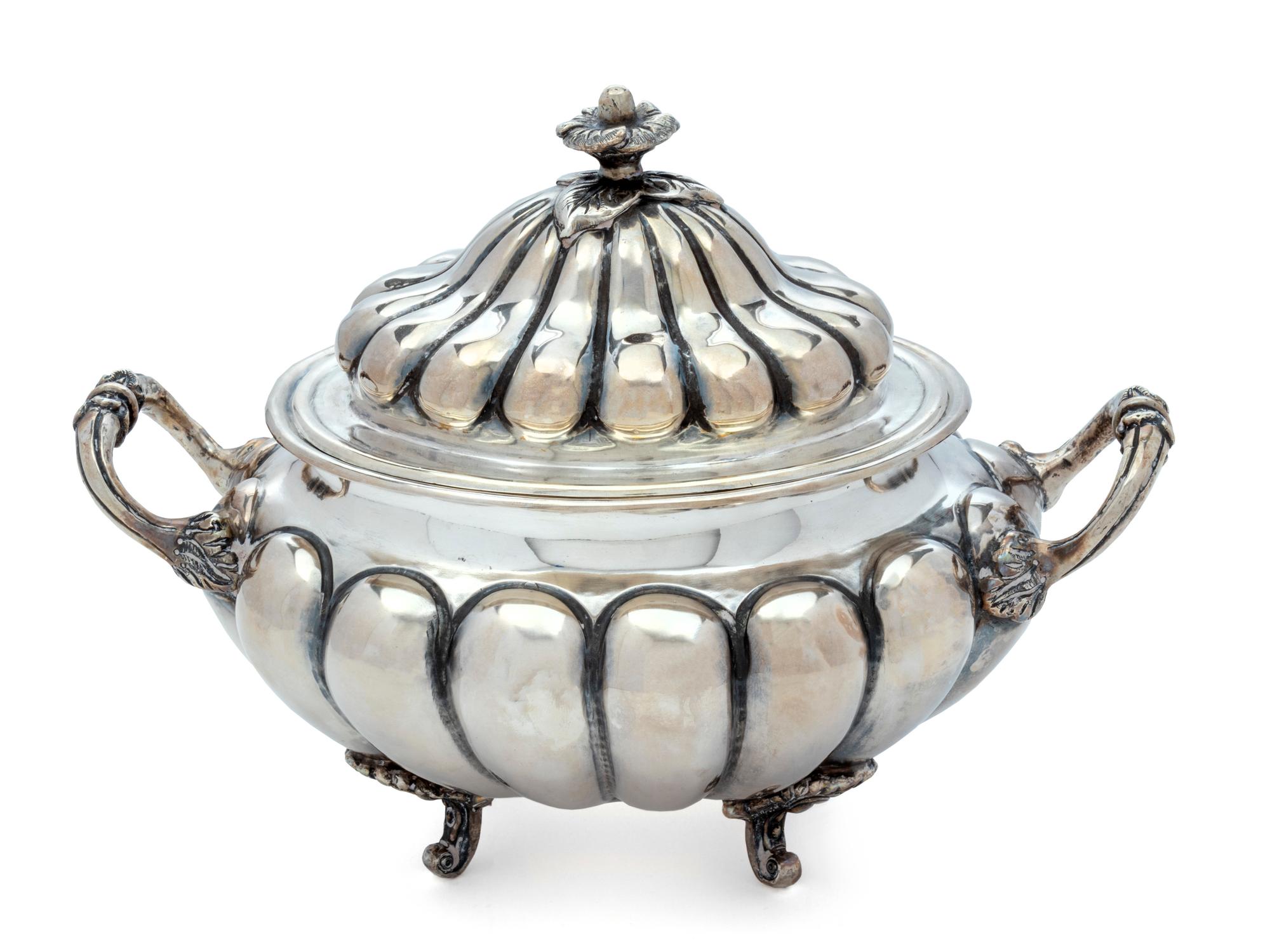 A Continental Silver Tureen — Unknown Maker, 20th Century