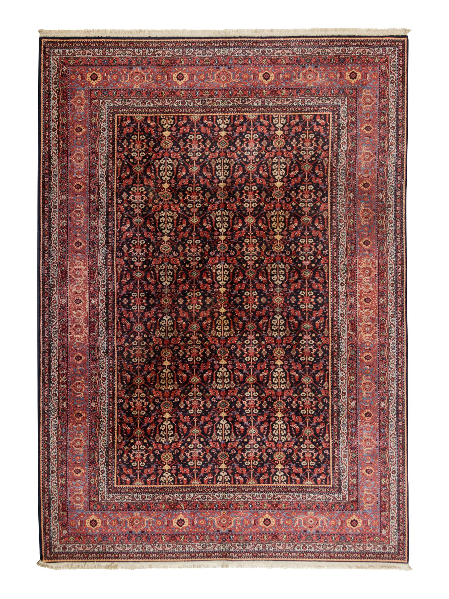 A Hamadan Wool Rug