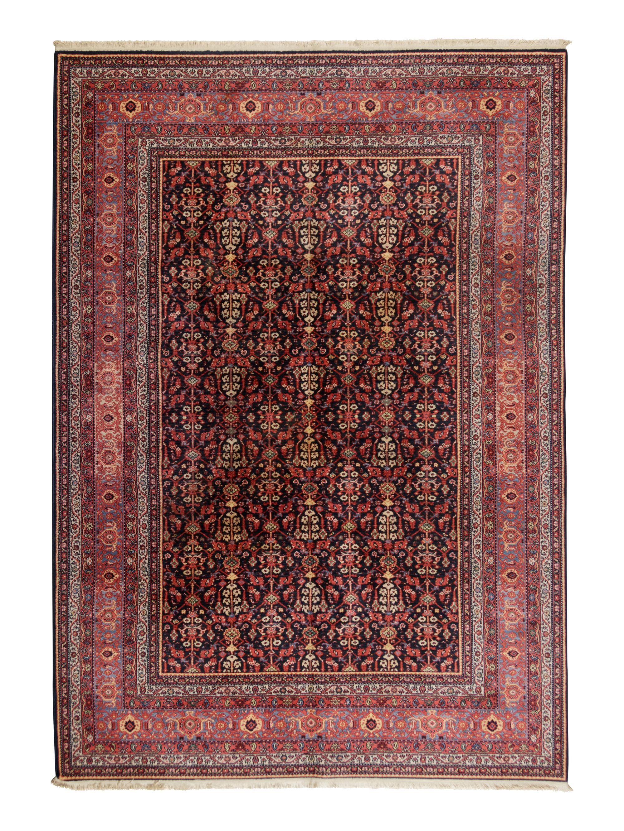 A Hamadan Wool Rug