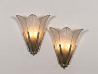 Pair of Art Deco Wall Sconces