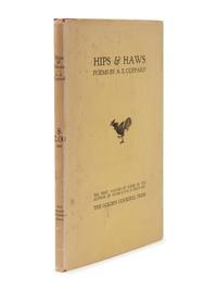 [GOLDEN COCKEREL PRESS]. COPPARD, Alfred Edgar (1878-1957). Hips & Haws . Waltham Saint Lawrence, Berkshire: Golden Cockerel Press, 1922.