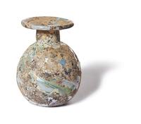 A Roman Glass Sprinkler Flask
