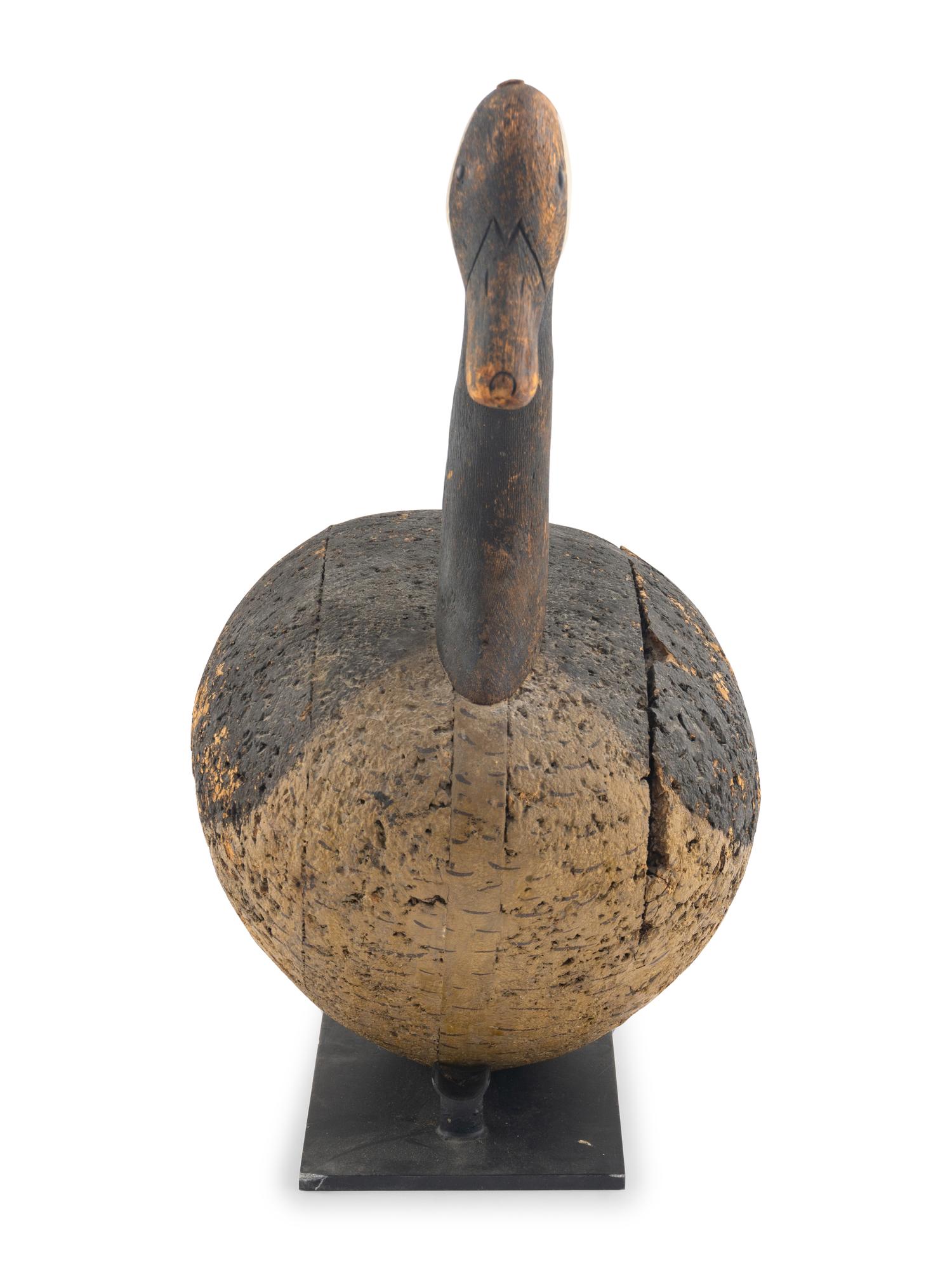 A Canada Goose Cork Decoy